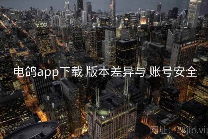 电鸽app下载 版本差异与 账号安全