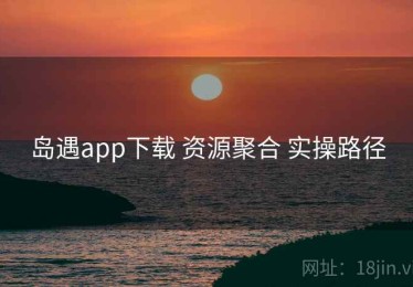 岛遇app下载 资源聚合 实操路径