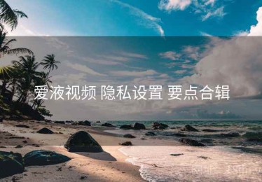 爱液视频 隐私设置 要点合辑