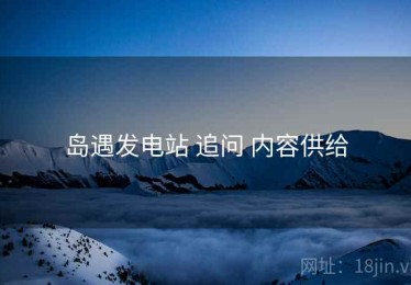 岛遇发电站 追问 内容供给