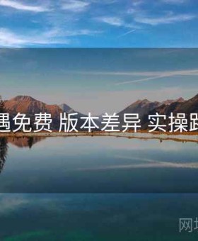 岛遇免费 版本差异 实操路径