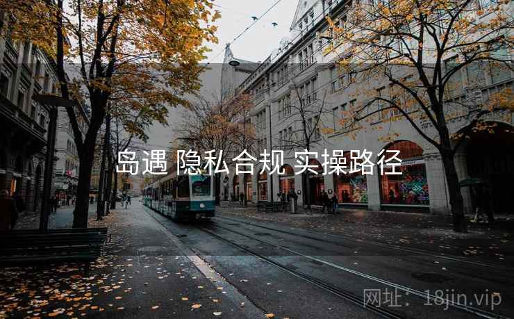 岛遇 隐私合规 实操路径