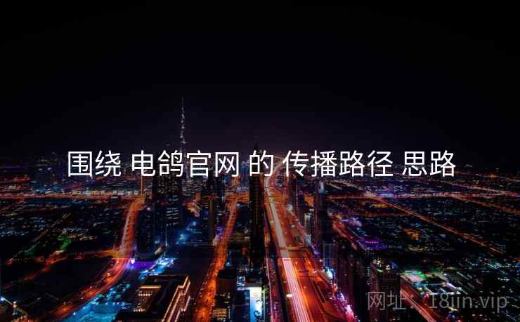 围绕 电鸽官网 的 传播路径 思路