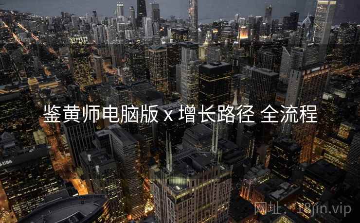 鉴黄师电脑版 x 增长路径 全流程