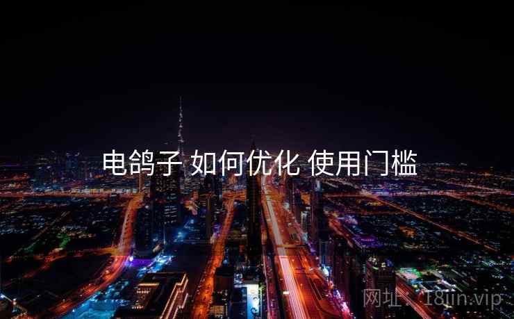 电鸽子 如何优化 使用门槛