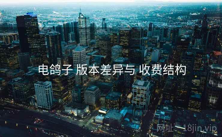 电鸽子 版本差异与 收费结构