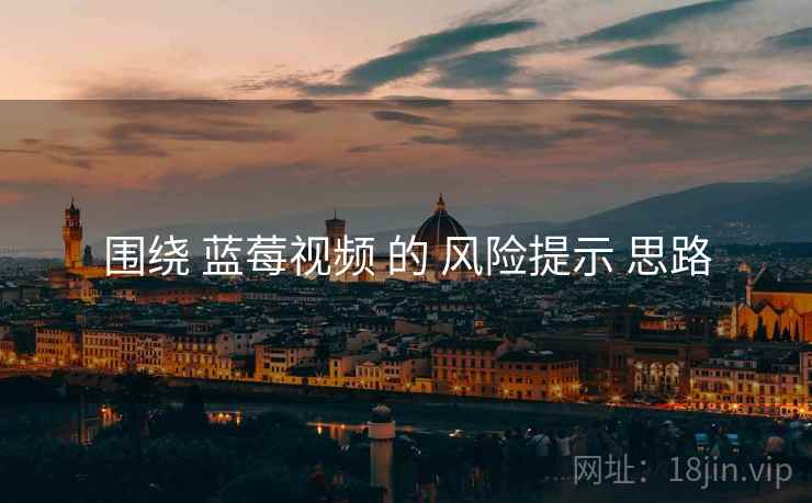 围绕 蓝莓视频 的 风险提示 思路