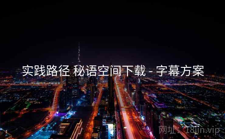 实践路径 秘语空间下载 - 字幕方案